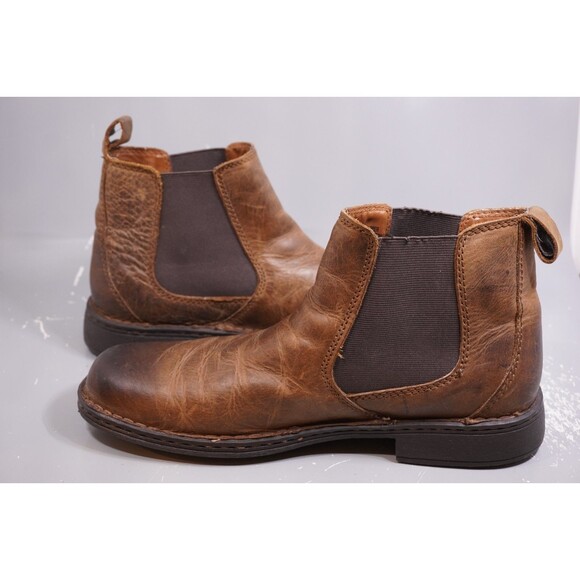Born Hemlock Chelsea Boots Mens 12 M Distressed Brown Leather Hipster Preppy main image 7